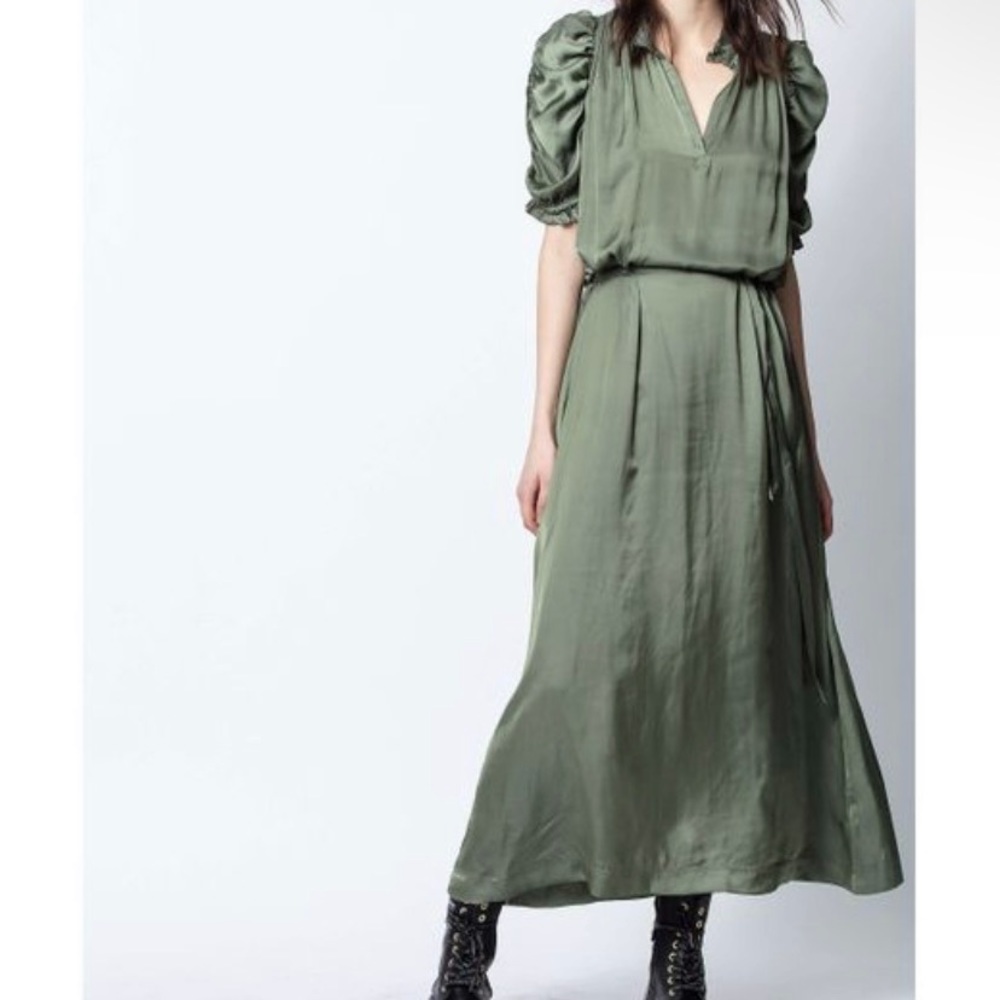 Zadig and Voltaire Ray satin dress